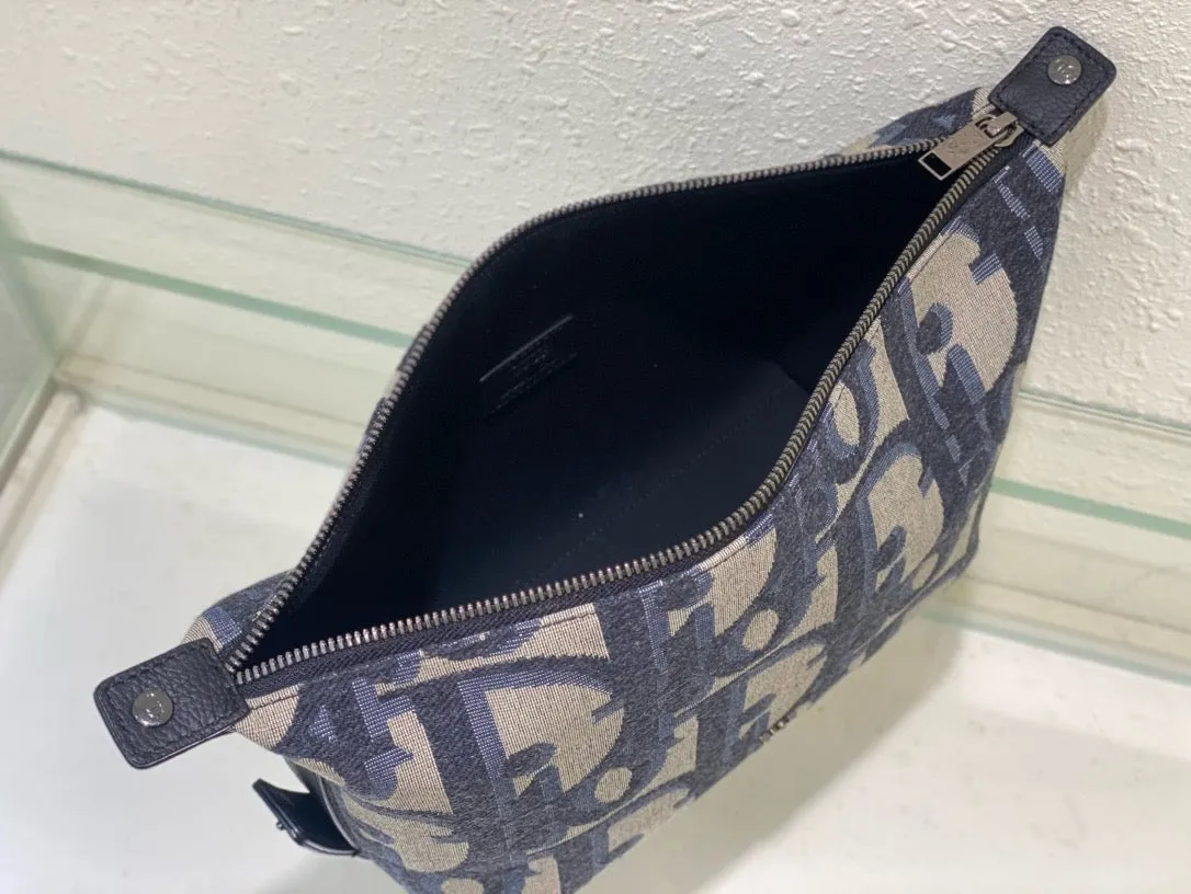 DR348 DiorTravel Zipped Pouch / 9x7.1x4.3inch / HIGHEST QUALITY VERSION
