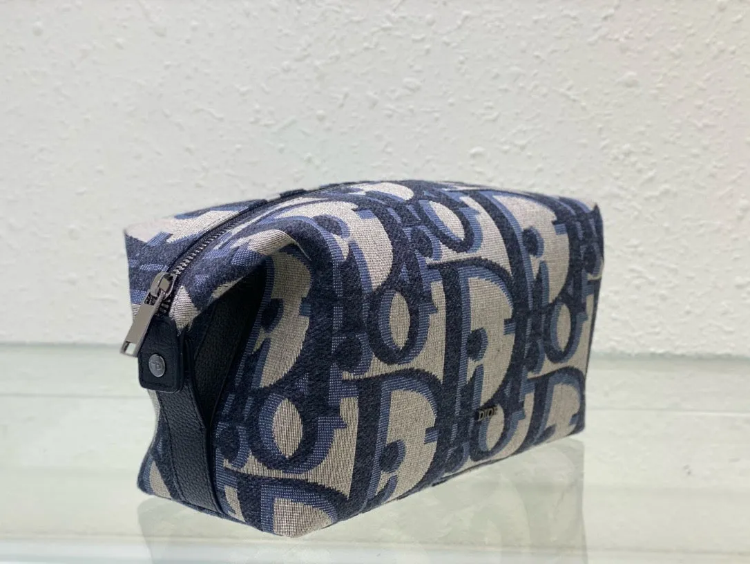 DR348 DiorTravel Zipped Pouch / 9x7.1x4.3inch / HIGHEST QUALITY VERSION