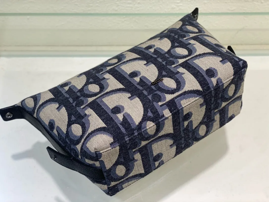 DR348 DiorTravel Zipped Pouch / 9x7.1x4.3inch / HIGHEST QUALITY VERSION