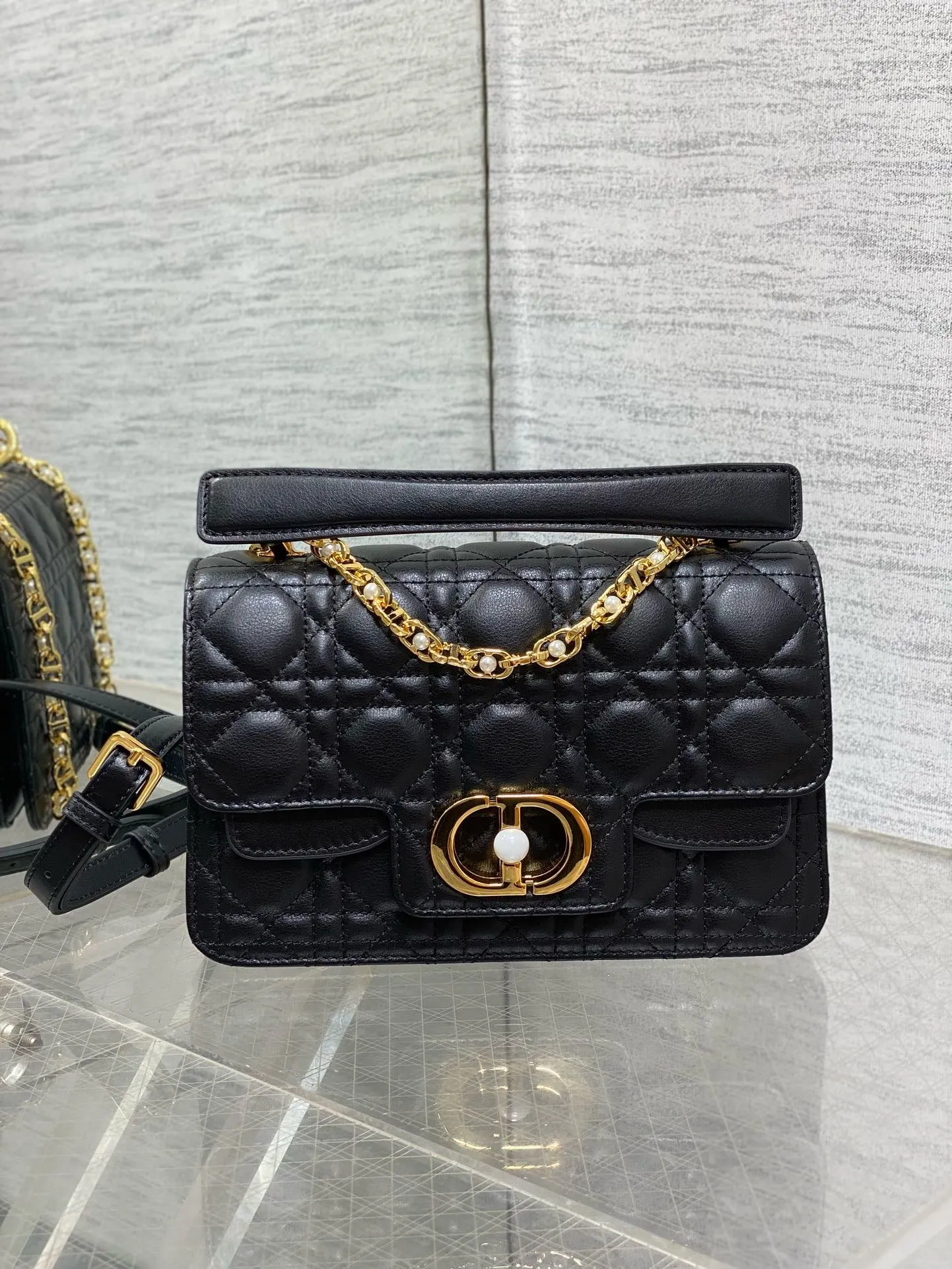 DR376 Small Dior Jolie Top Handle Bag / 8.5x5.5x3inches / HIGHEST QUALITY VERSION