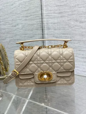 DR376 Small Dior Jolie Top Handle Bag / 8.5x5.5x3inches / HIGHEST QUALITY VERSION