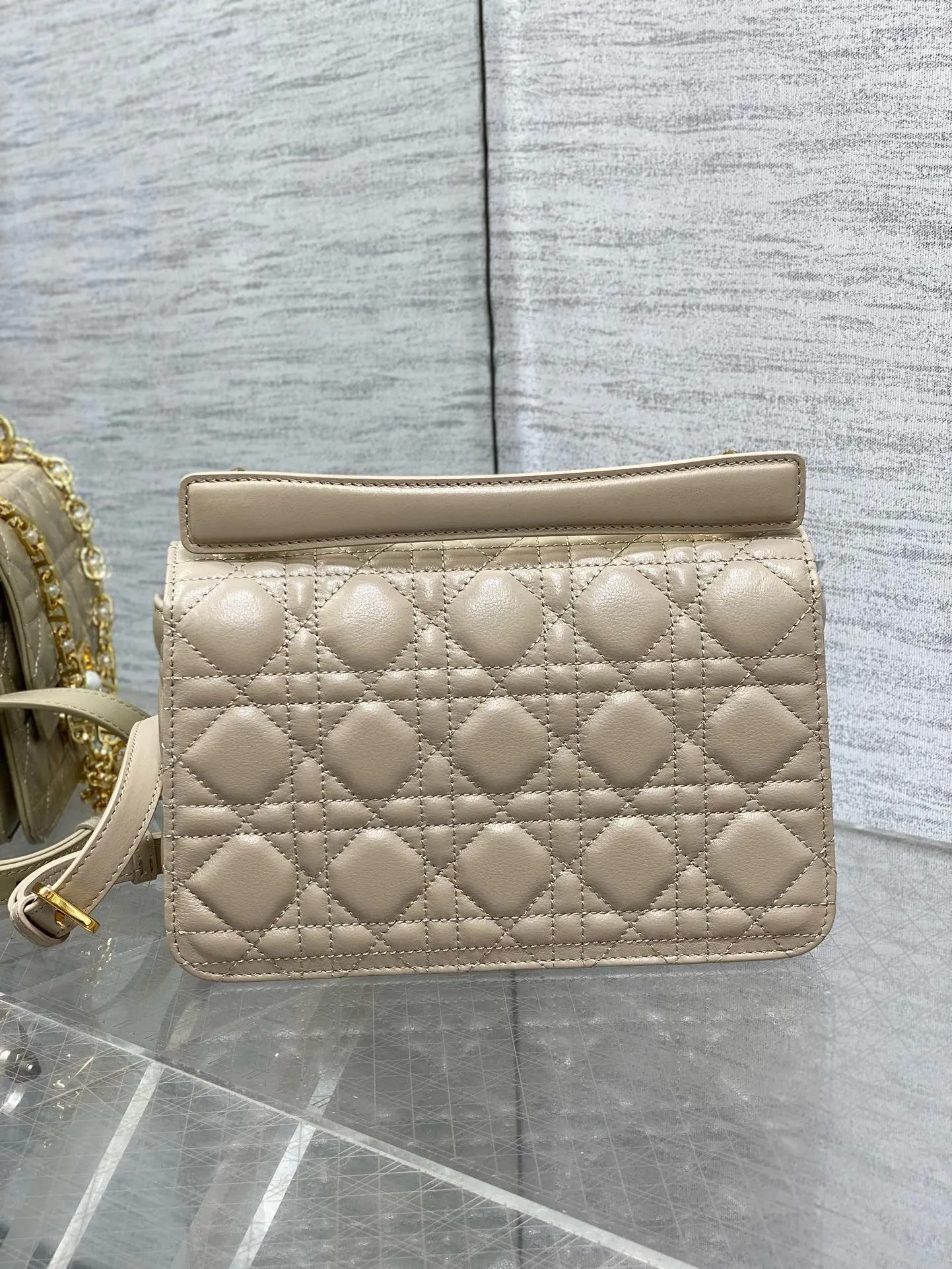 DR376 Small Dior Jolie Top Handle Bag / 8.5x5.5x3inches / HIGHEST QUALITY VERSION