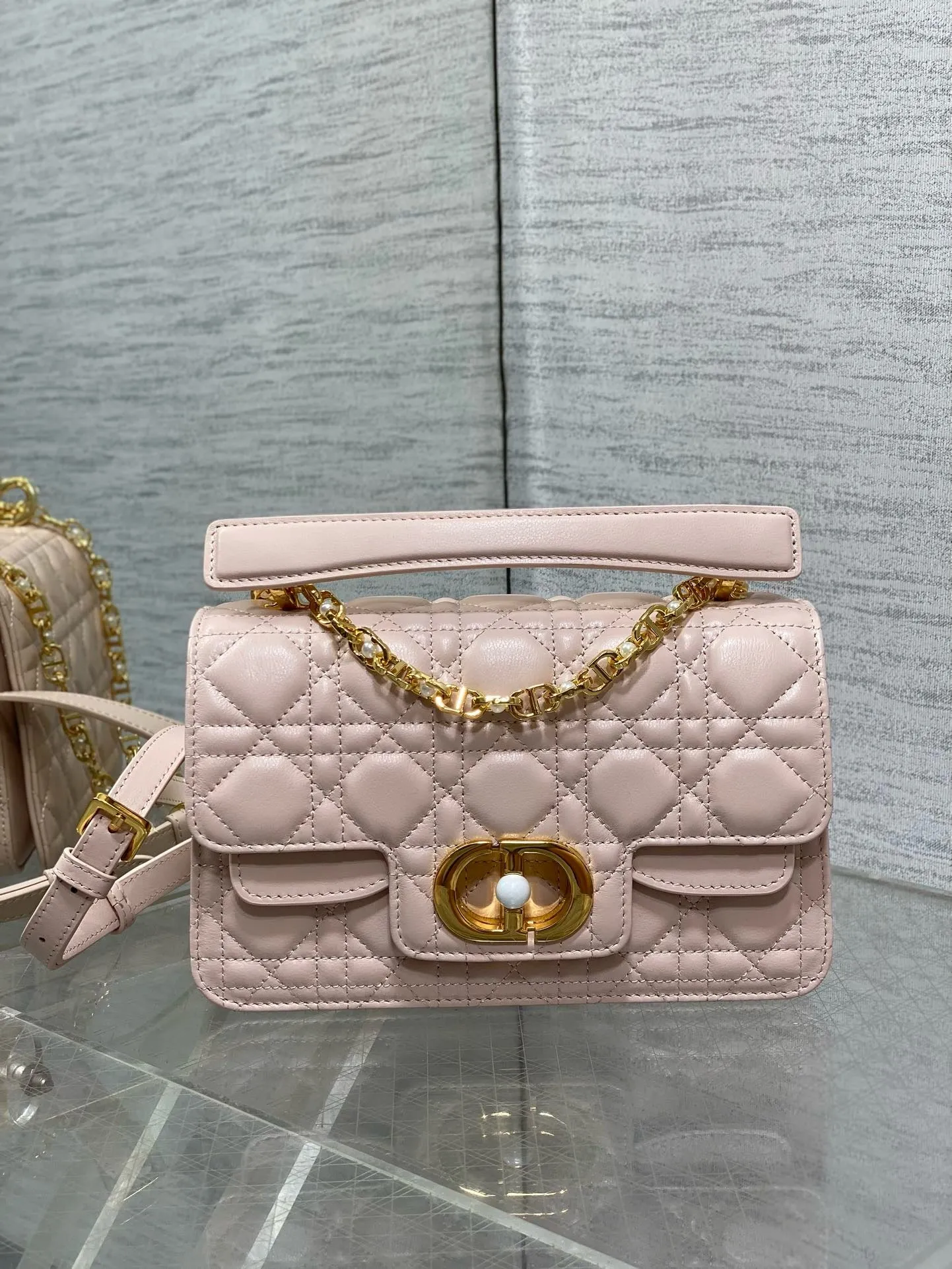 DR376 Small Dior Jolie Top Handle Bag / 8.5x5.5x3inches / HIGHEST QUALITY VERSION