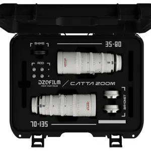 DZOFilm 2-Lens Hard Case for Catta Cine Zoom Lenses