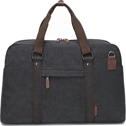 Eagle EA-CA340 Canvas Holdall Duffle Travel Bag - Medium