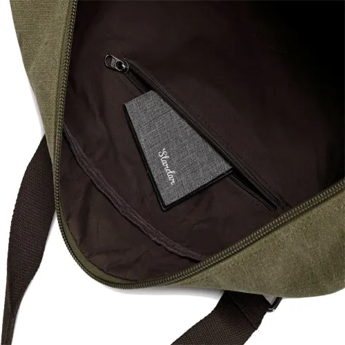 Eagle EA-CA340 Canvas Holdall Duffle Travel Bag - Medium