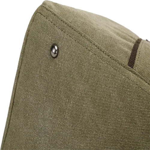 Eagle EA-CA340 Canvas Holdall Duffle Travel Bag - Medium