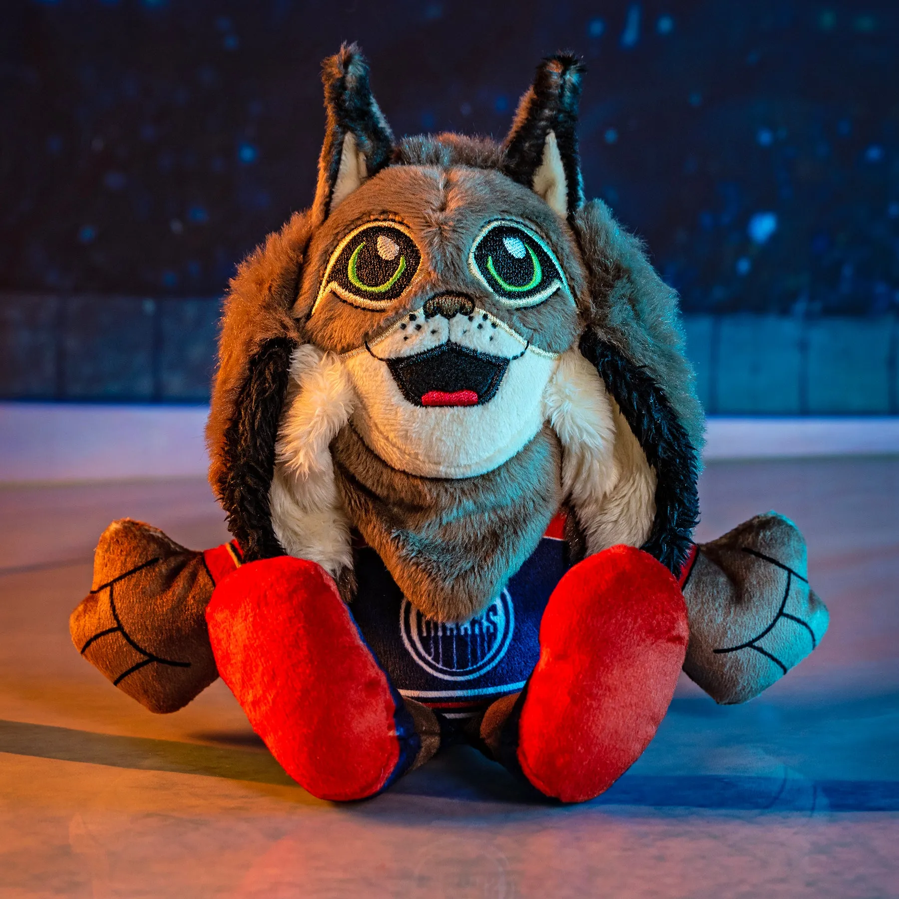 Edmonton Oilers Hunter 8" Mascot Kuricha  Plush