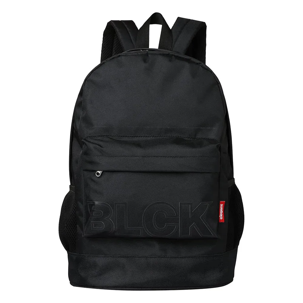 Elegant BLCK01 Fabric Classic Laptop Backpack & Bags Black