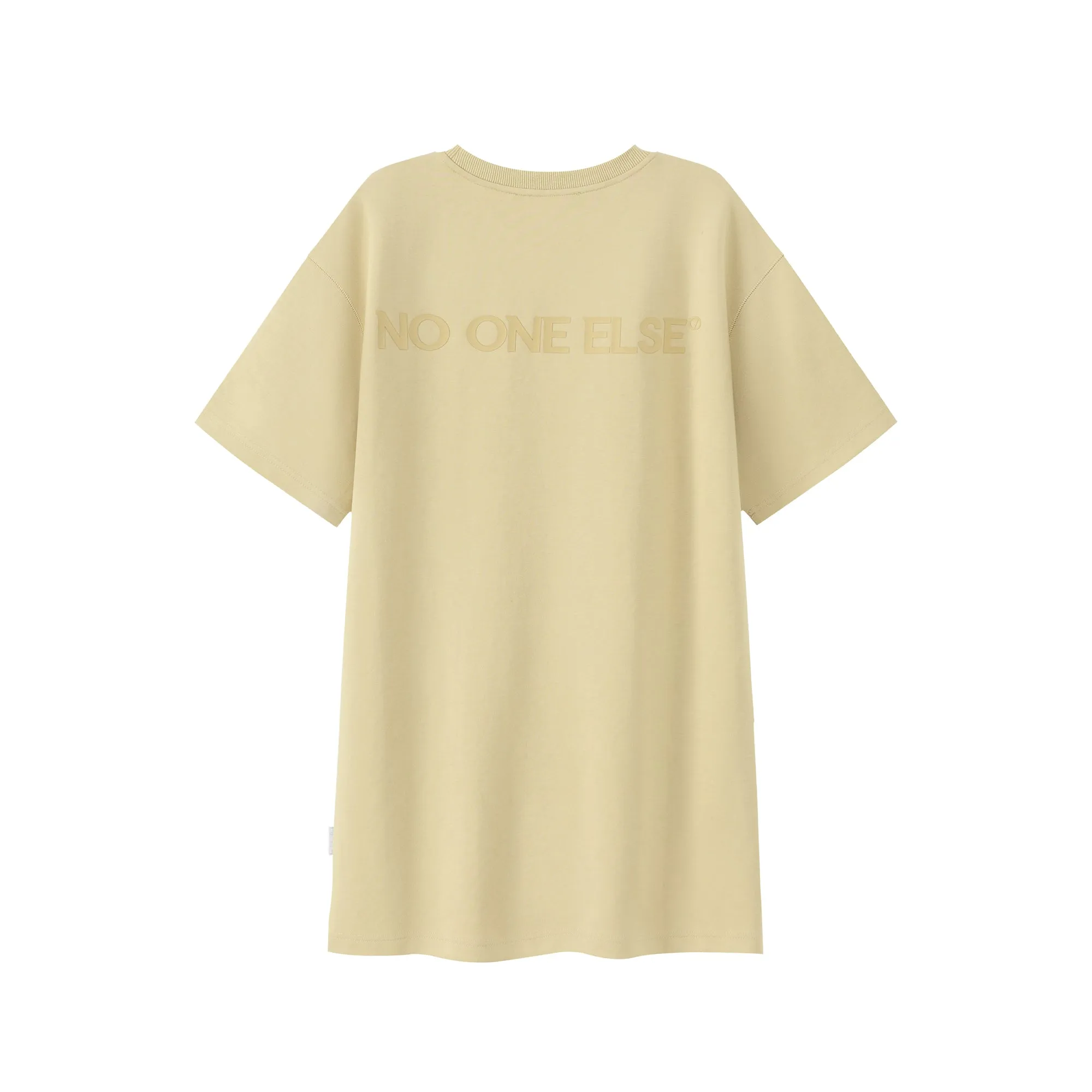 Embroidery Logo T-Shirt Mini Dress