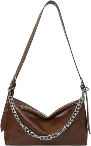 ENOPINK Crossbody Bags for Women Fashion Hobo Shoulder Bag Clutch Purse with Zipper Closure