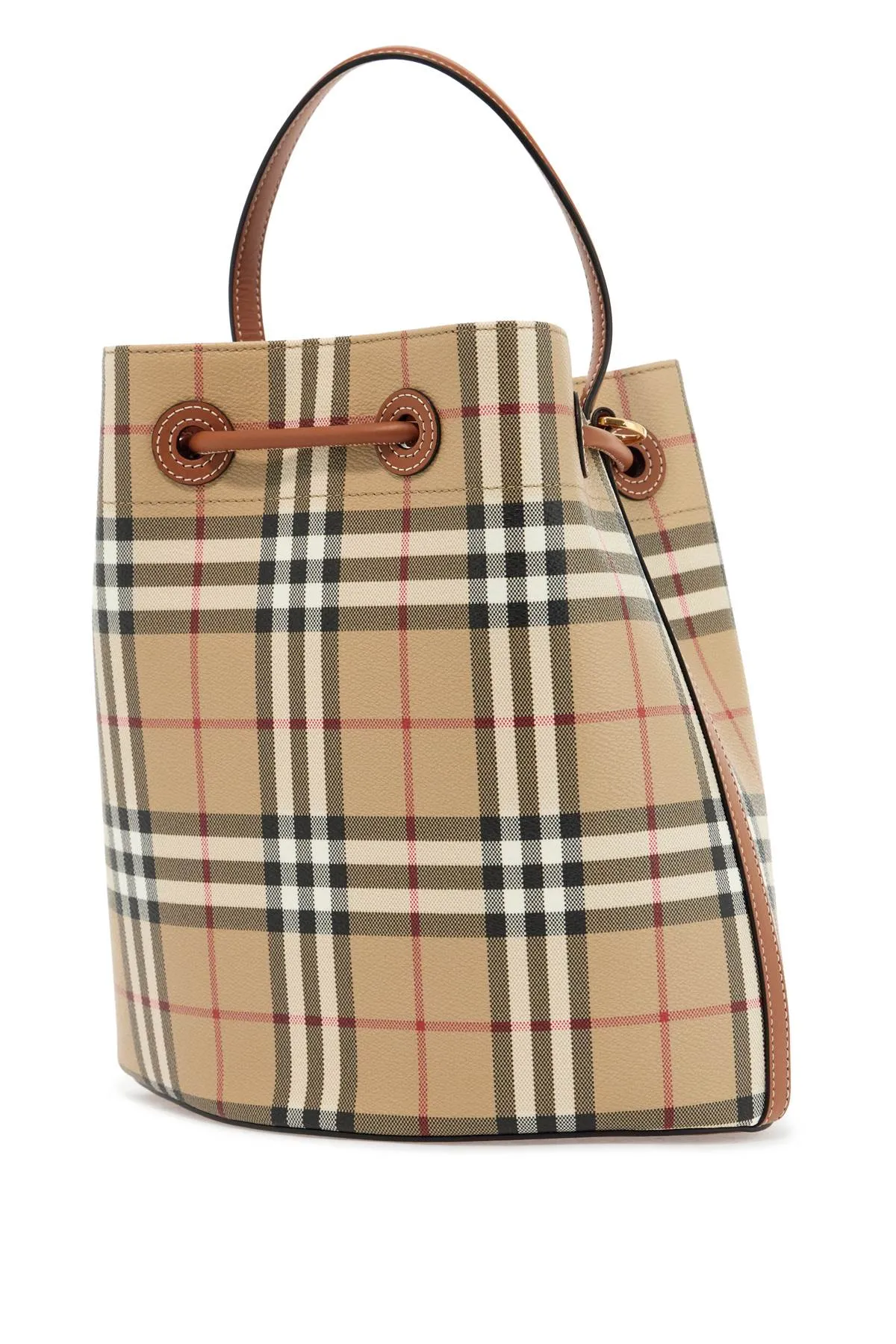 Ered Quilted Leather Bucket Bag