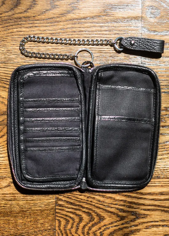 Explorer Wallet | Waxed Canvas and Leather Travelers Wallet