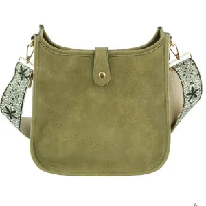 Fashion Hobo Crossbody Bag with Guitar Strap