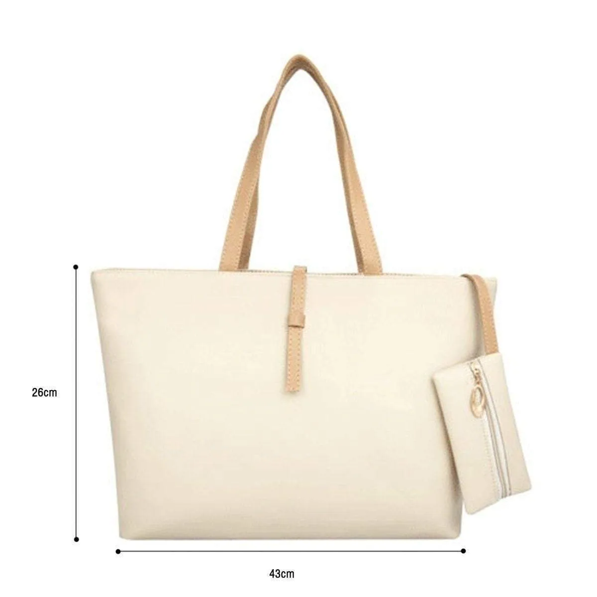 Fashion Women Large Leather Satchel Handbag