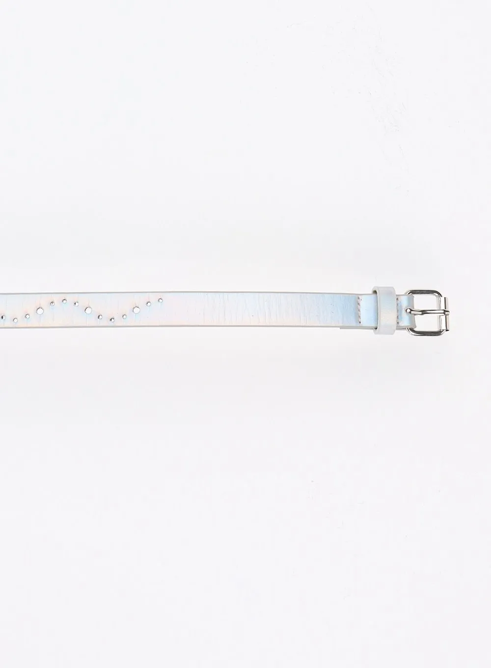 Faux Leather Chain Belt IS306