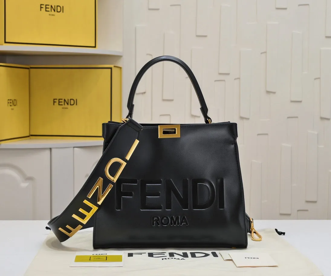 FF254 Peekaboo Top Handbag / 11.8x8.6x4.3inch