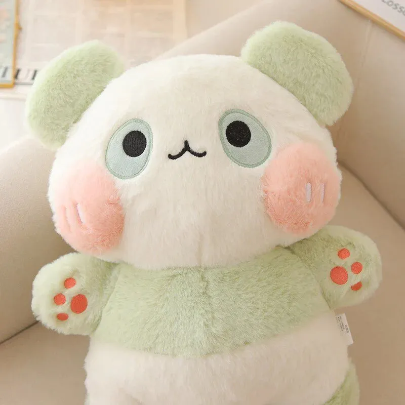 Fluffy Kawaii Panda Stuffed Animals Squad Plushies