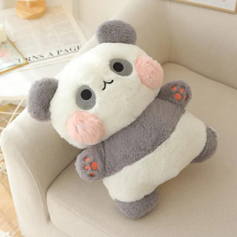 Fluffy Kawaii Panda Stuffed Animals Squad Plushies