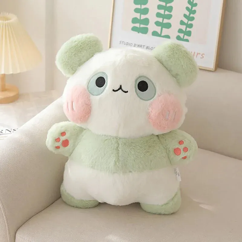 Fluffy Kawaii Panda Stuffed Animals Squad Plushies