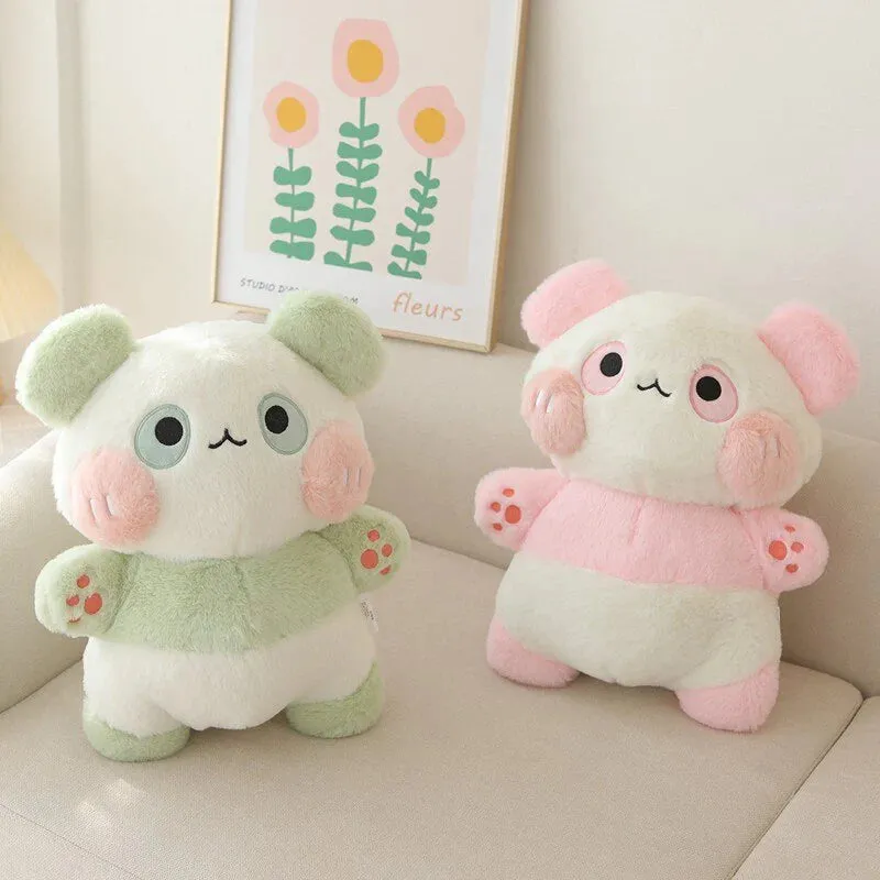 Fluffy Kawaii Panda Stuffed Animals Squad Plushies