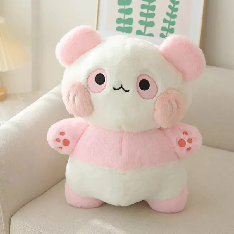 Fluffy Kawaii Panda Stuffed Animals Squad Plushies