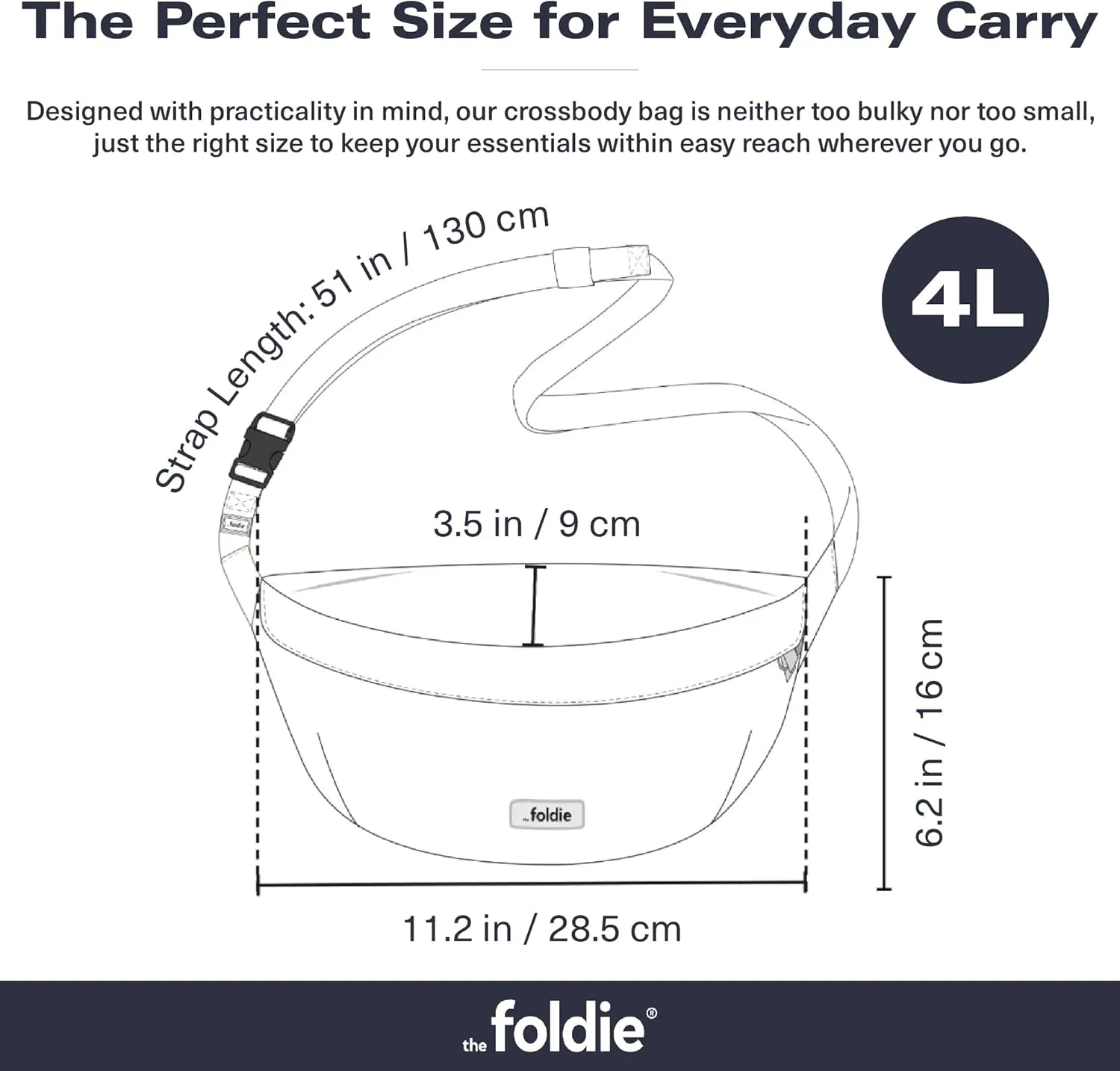 Foldable Crossbody Bags for Women & Men - Anti-Theft RFID-Safe Fanny Pack with Smart Lockable Zippers and Cut-Resistant Strap - Lightweight Waist Pack for Travel & Everyday Use - Army Green