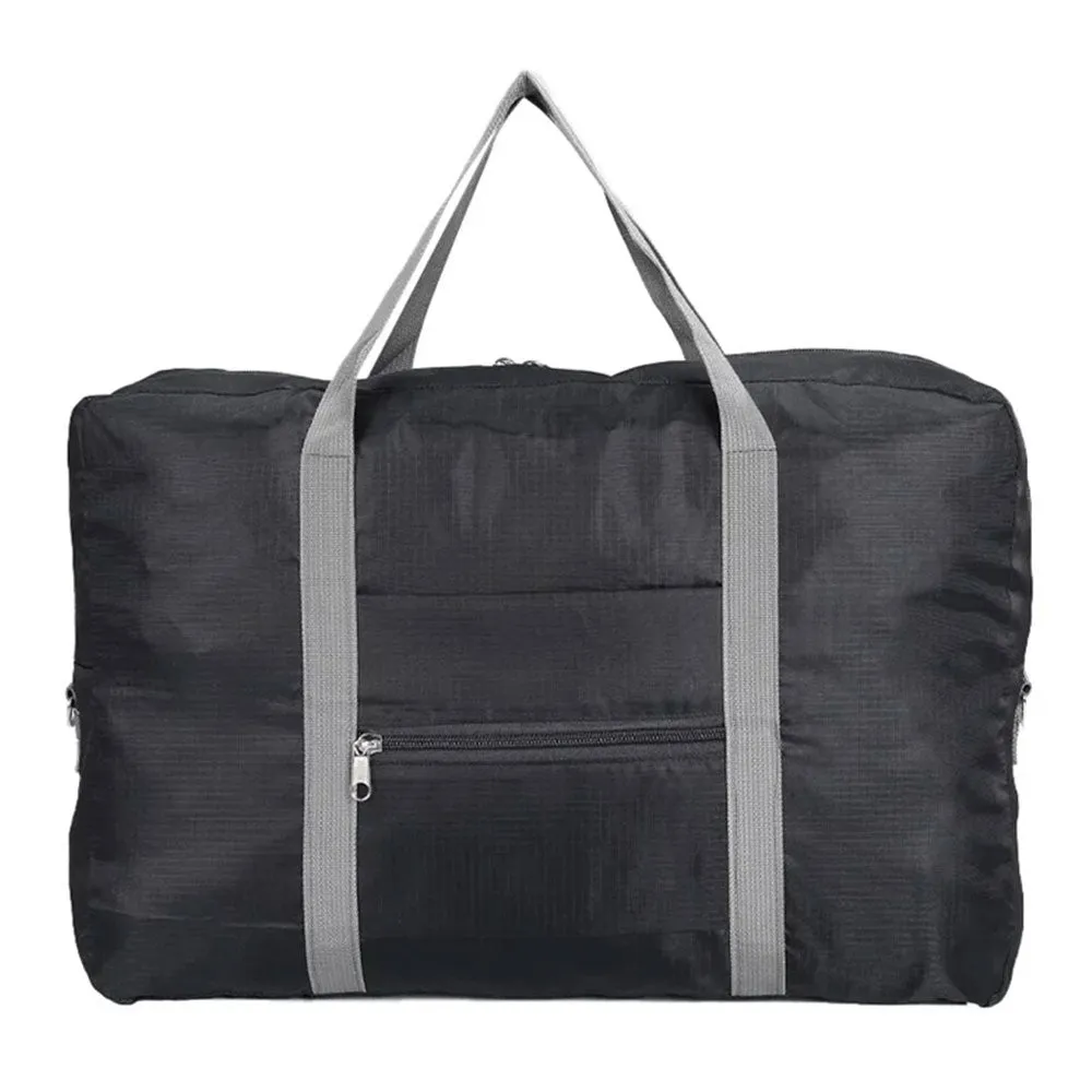 Foldable Travel Duffel Bag Carry on Hand Luggage Tote Overnight Bag