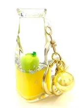 FRUIT BOTTLE FLOATY KEY CHARM  | 12071 | BC Mini