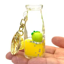 FRUIT BOTTLE FLOATY KEY CHARM  | 12071 | BC Mini