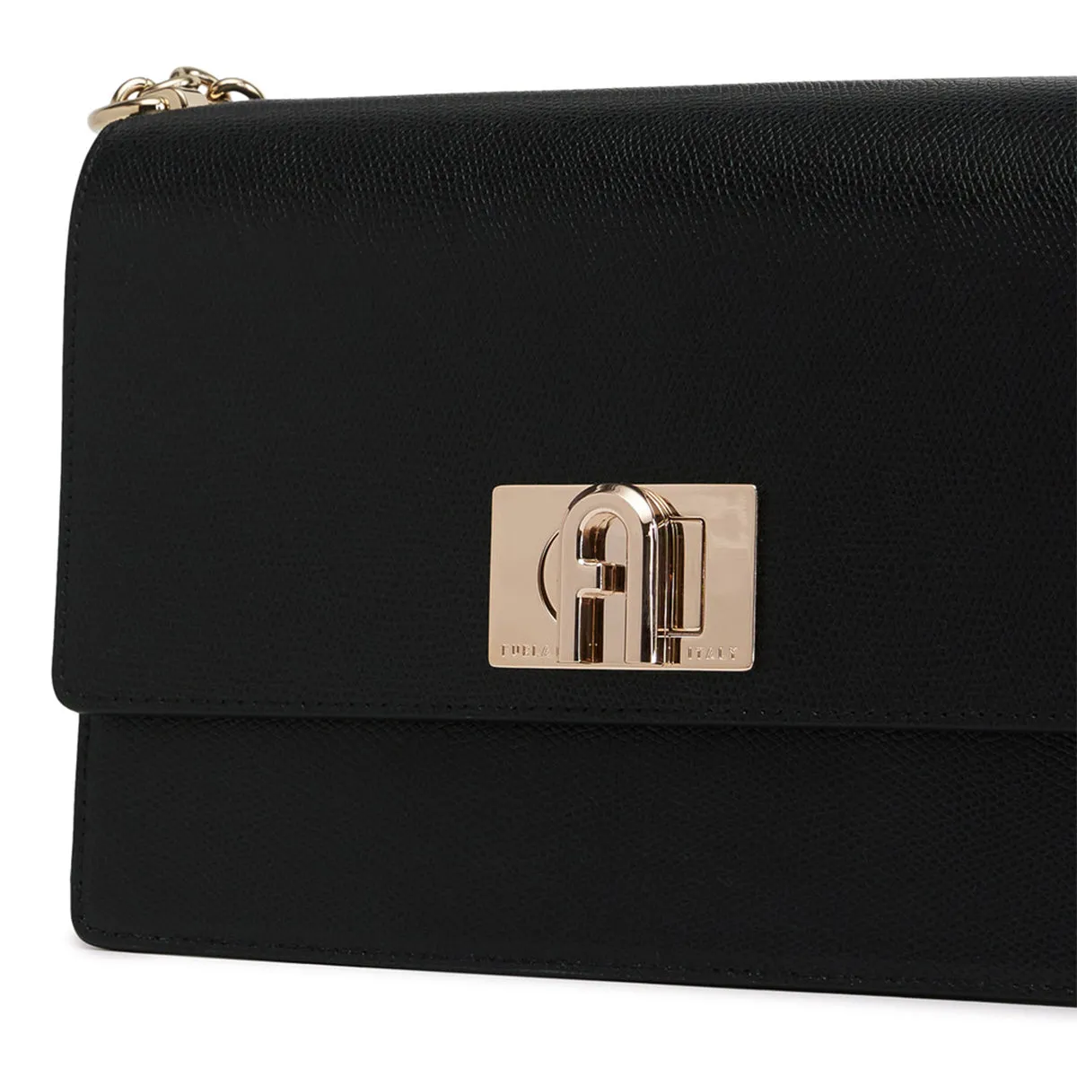 Furla - 1927 S Nero Crossbody Bag - BAFIACOARE000 - NERO
