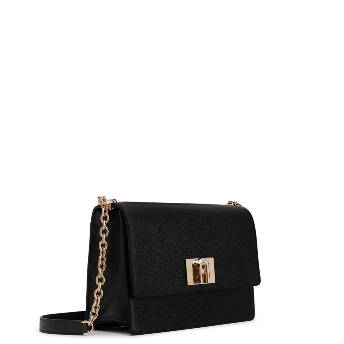 Furla - 1927 S Nero Crossbody Bag - BAFIACOARE000 - NERO