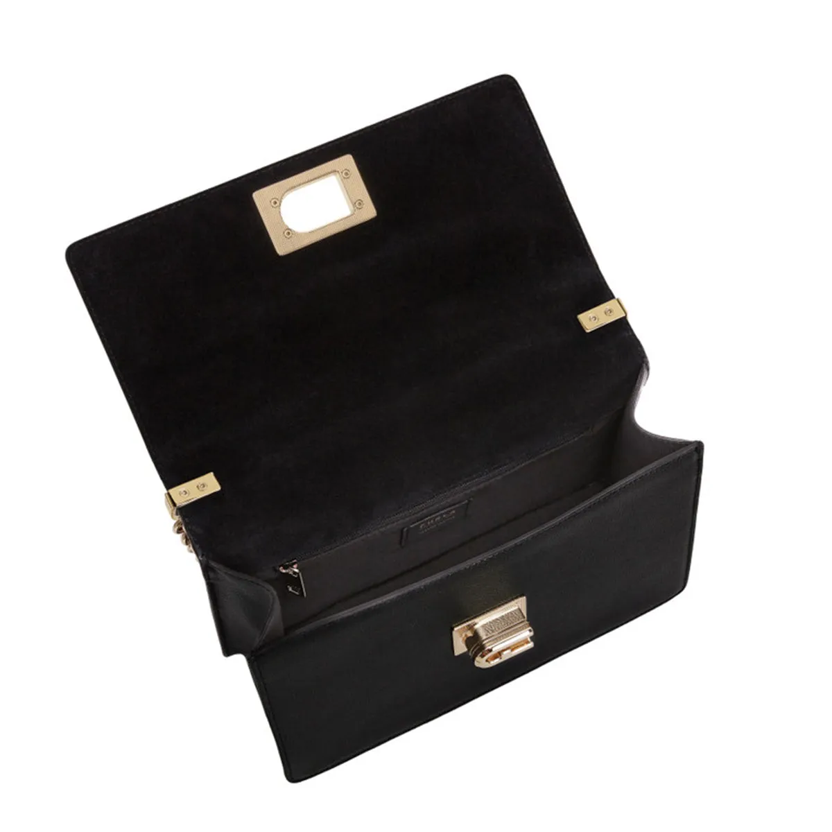 Furla - 1927 S Nero Crossbody Bag - BAFIACOARE000 - NERO