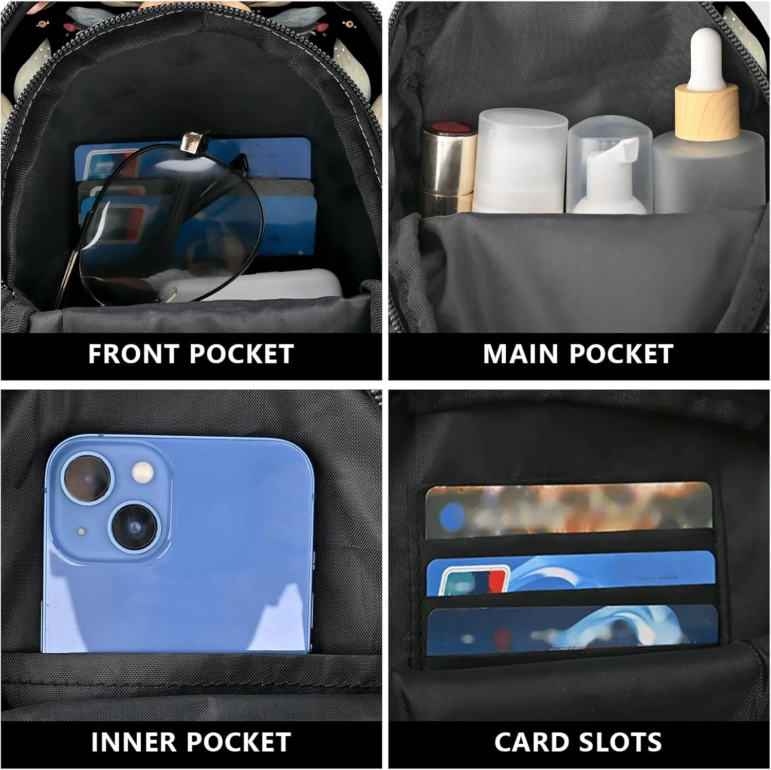 FyLybois Crossbody Purse for Women Cell Phone Bag Casual Shoulder Bags Wallet with Adjustable Strap for Travel