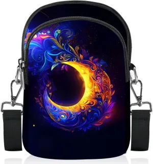 FyLybois Crossbody Purse for Women Cell Phone Bag Casual Shoulder Bags Wallet with Adjustable Strap for Travel