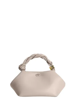 Ganni Oyster Gray Bou Bag in Oyster Grey