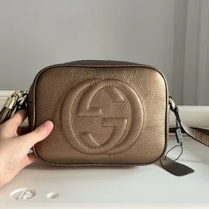 GC680 GG Disco Soho Shoulder Bag / 8.3x5.9x2.7inch