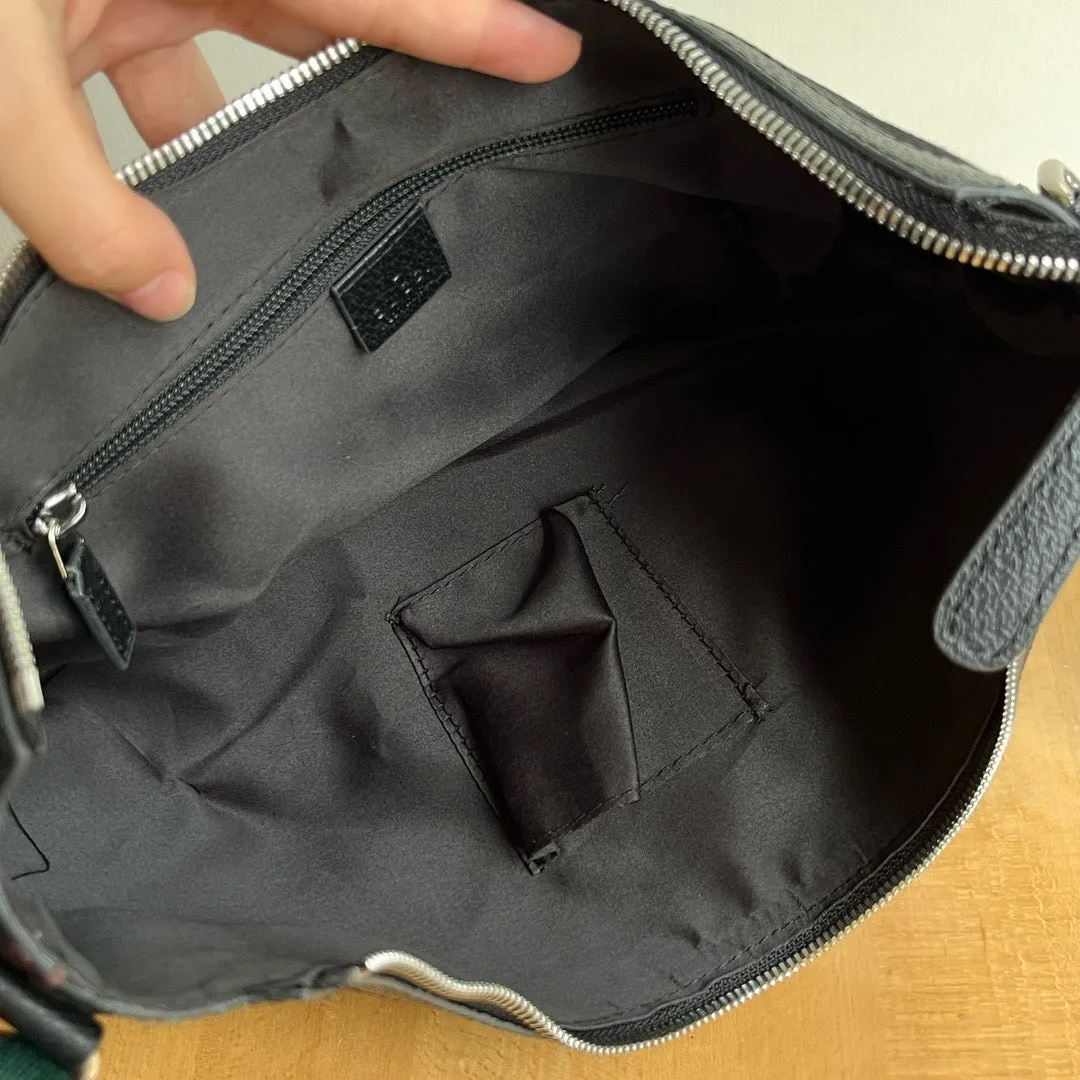 GC687 Gucci B Shoulder Bag / 13x9x1.6inch