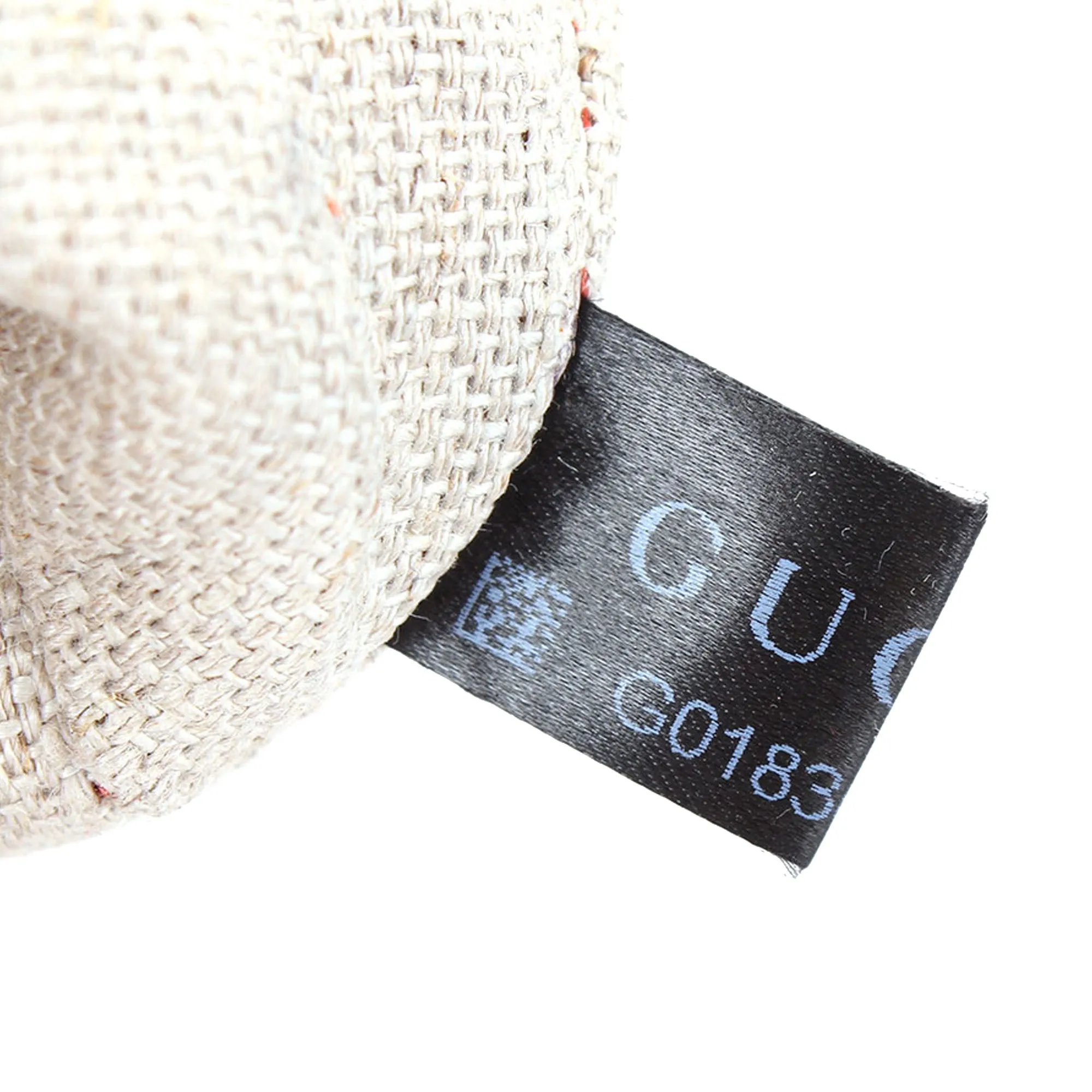 GG Canvas Drawstring Bucket Bag Brown