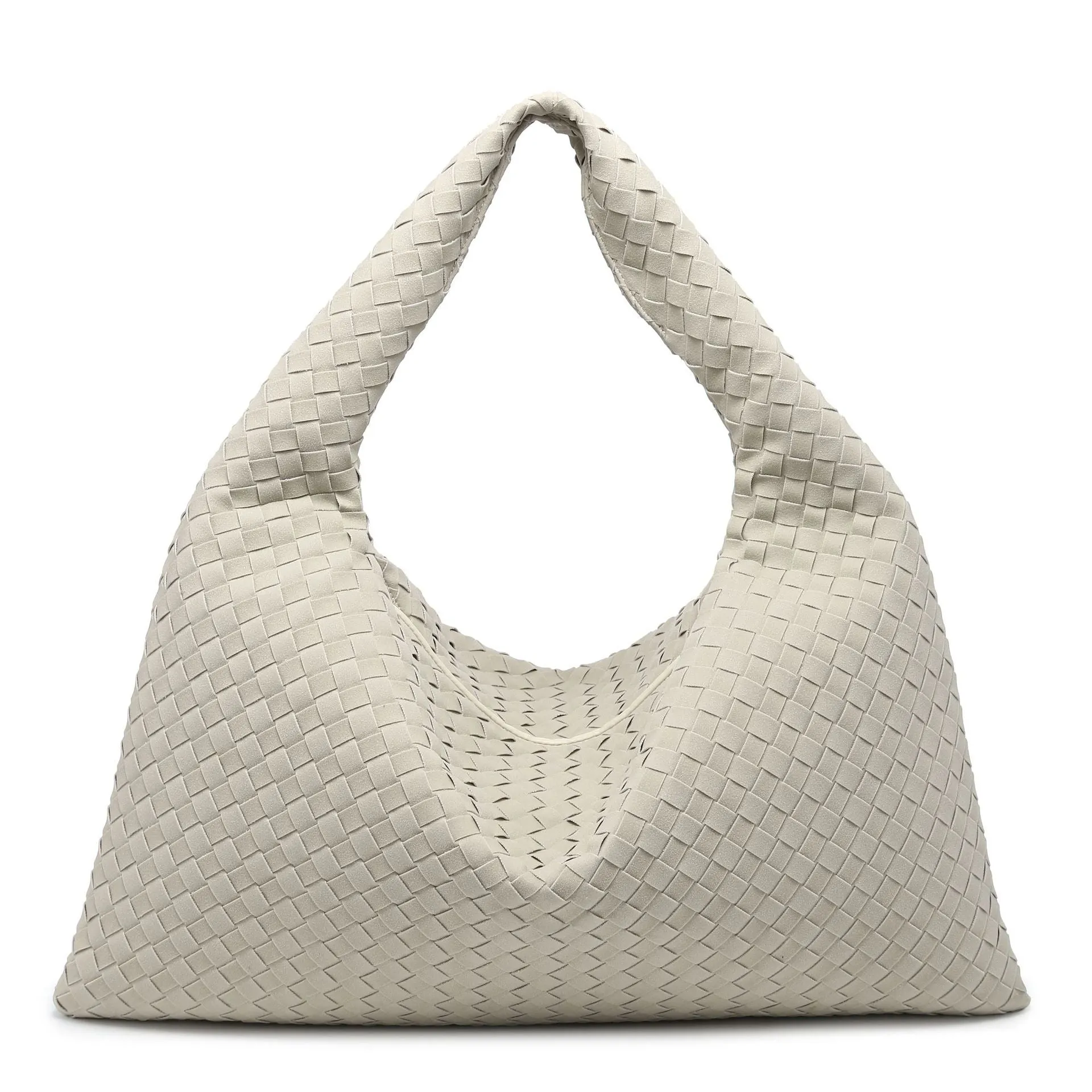 Giant Underarm Woven Shoulder Tote Bag