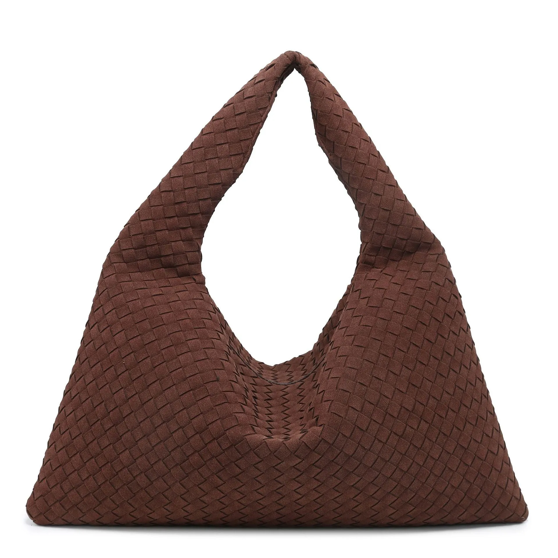 Giant Underarm Woven Shoulder Tote Bag