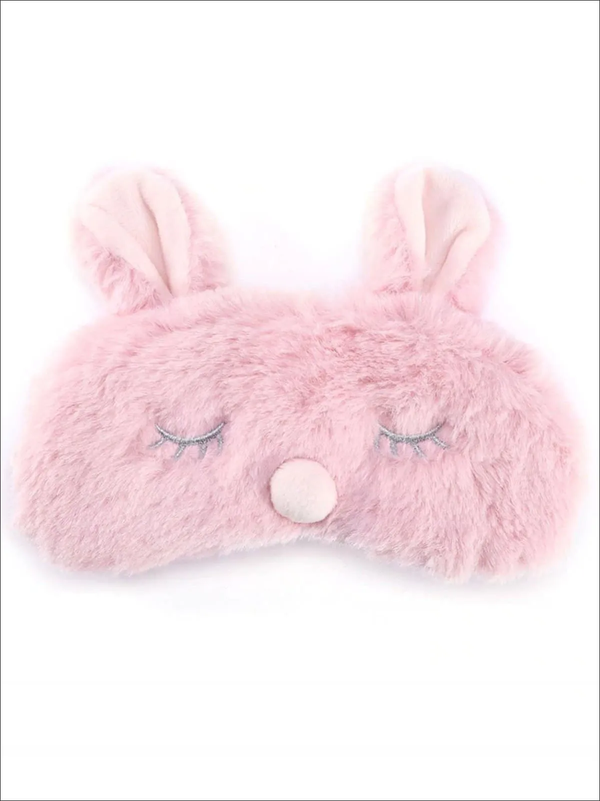 Girls Plush Holiday Animal Eye Mask
