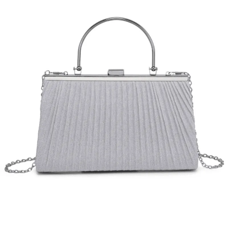 Glitter Evening Bag, Handbag, Pink, Gold or Silver