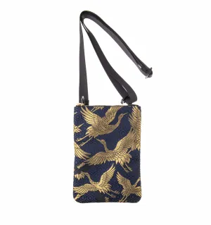 GOLDEN CRANE CROSSBODY BAG