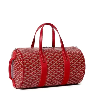 Goyard Barrel 40 Sports Bag Red