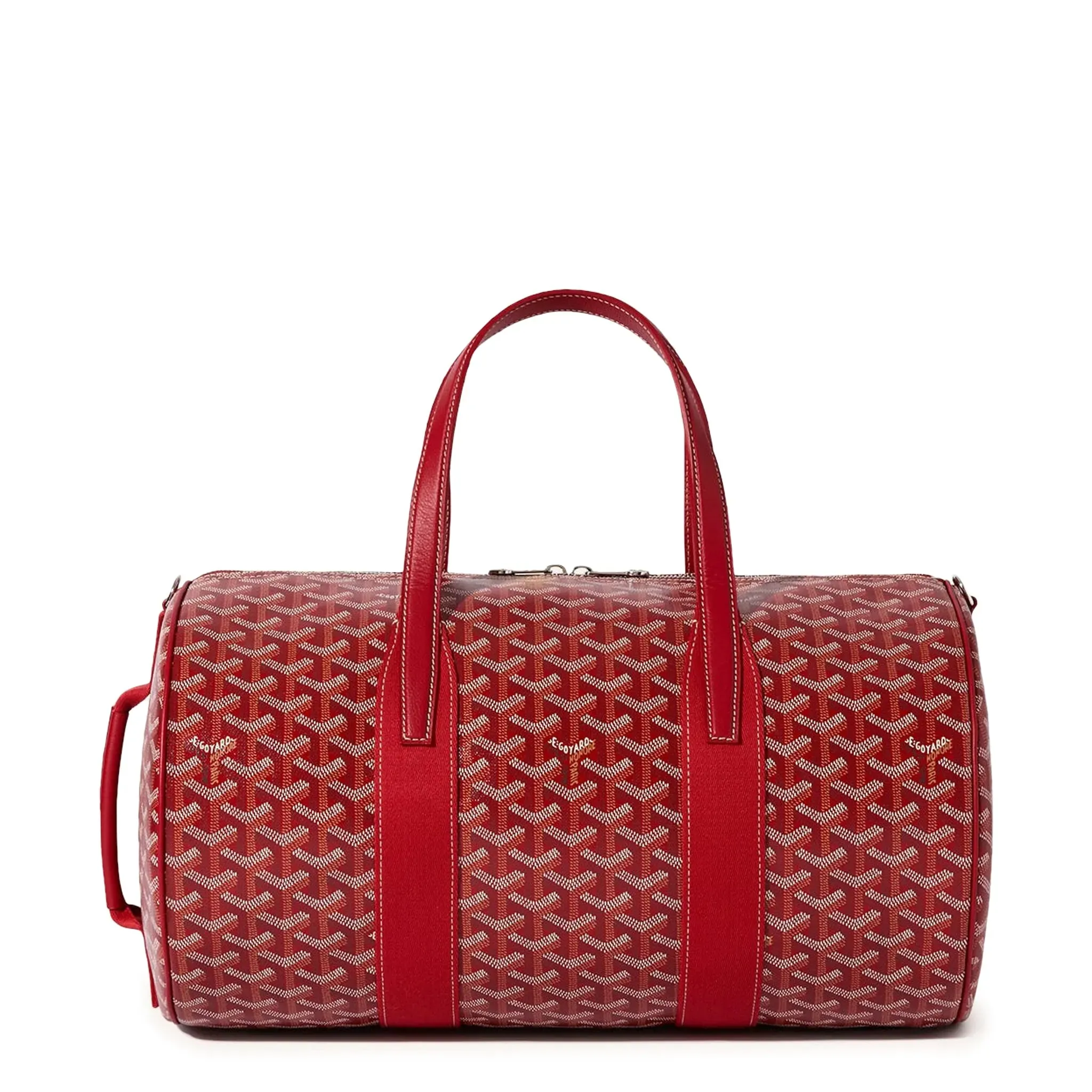 Goyard Barrel 40 Sports Bag Red
