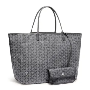 Goyard Saint Louis GM Tote Bag Grey