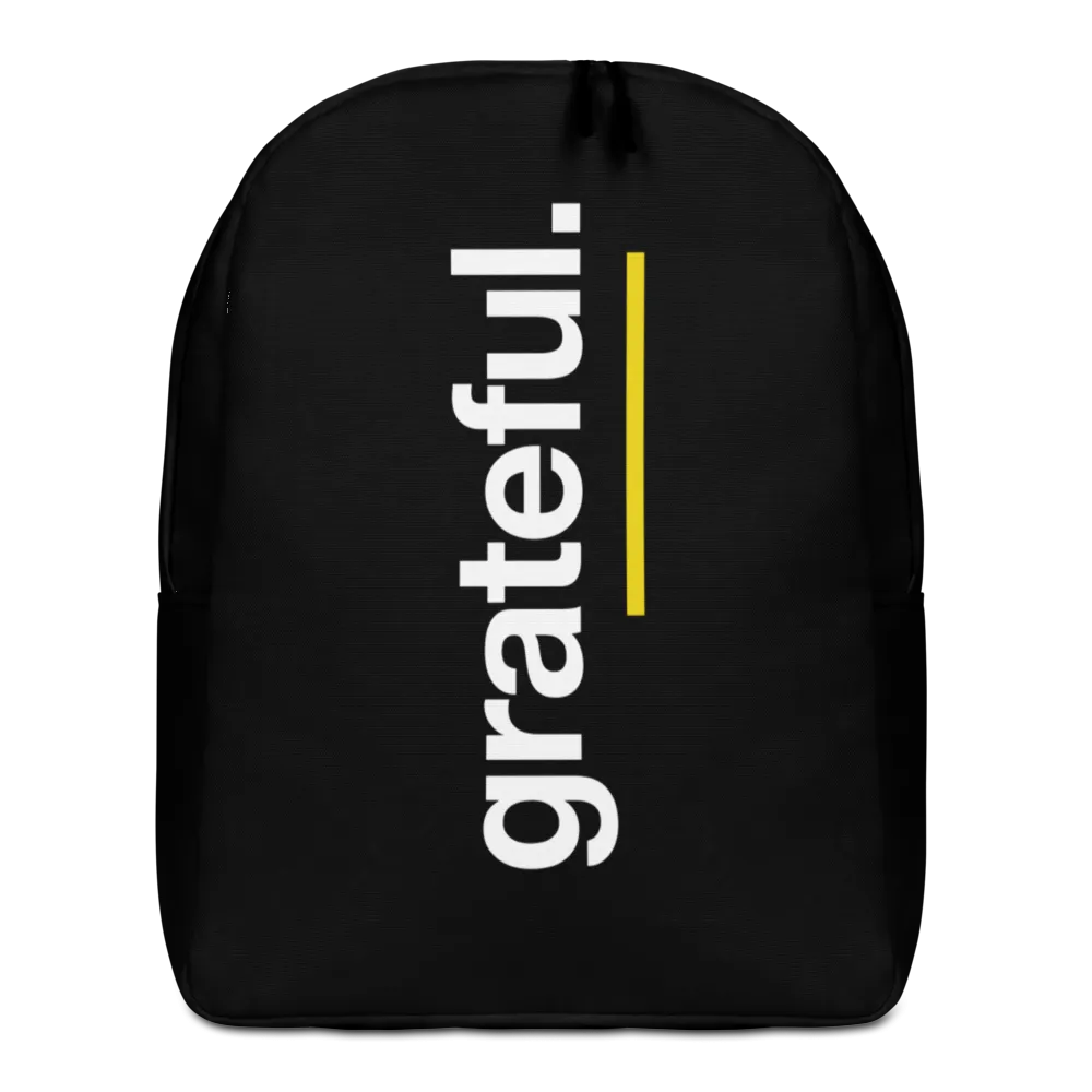Grateful (Sans) Minimalist Backpack