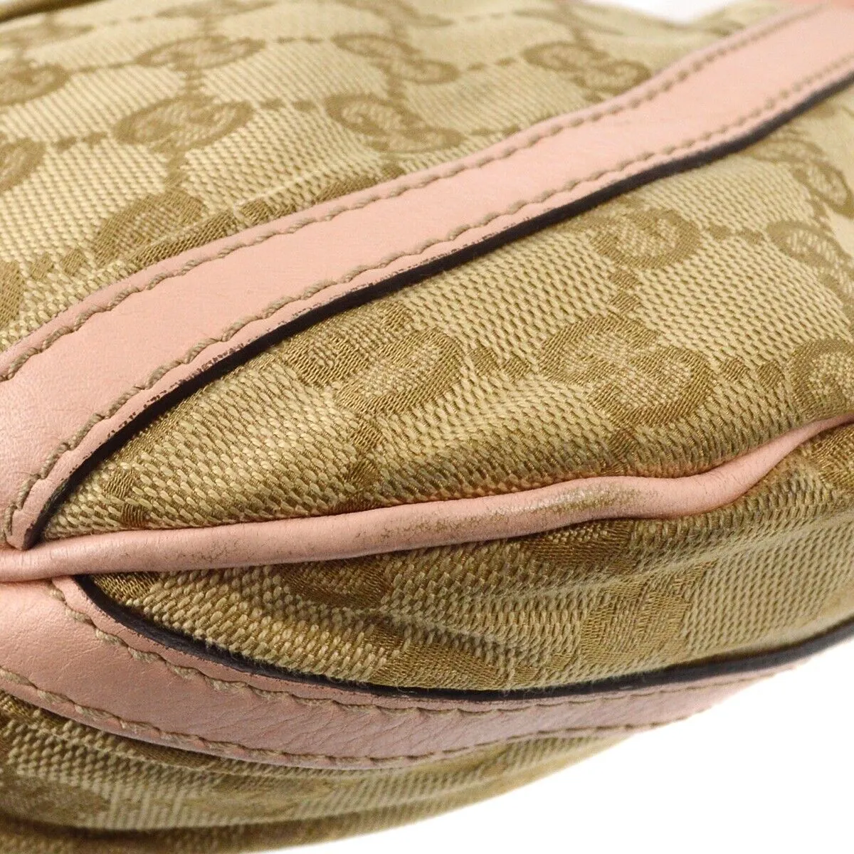 Gucci Beige Pink Gg Crossbody Bag