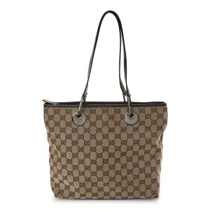 Gucci Eclipse Tote Brown
